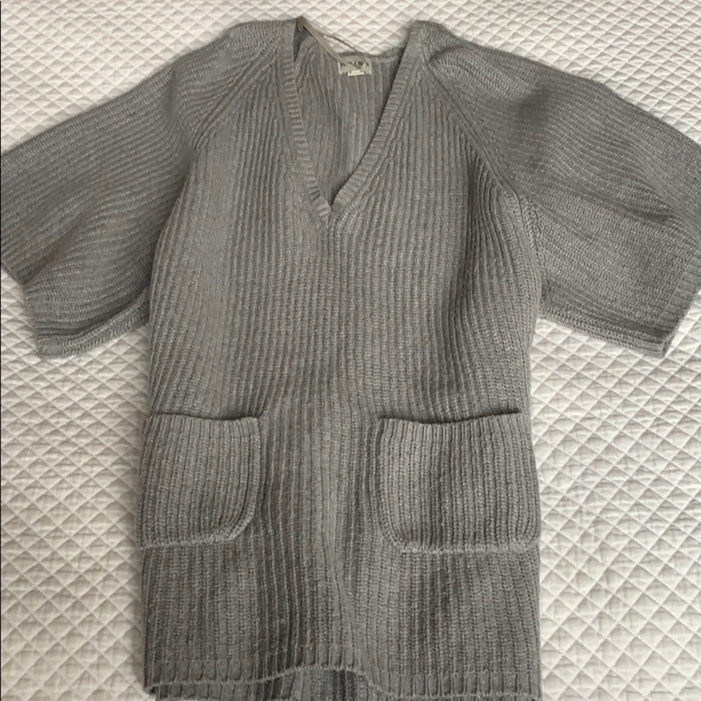 Reiss Oversized Short Sleeve Sweater - Picture 2 of 8